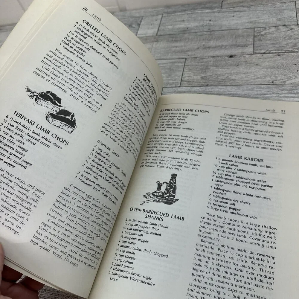 The Barbecue Cookbook By Oxmoor House - Paperback Recipes‎ BBQ 1988 Vintage